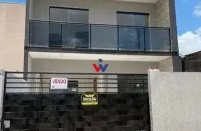 Lindo sobrado 3 quartos à venda no condomínio tropical ii  fazenda rio grande