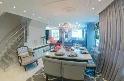 Cobertura Tríplex Mobiliada e Decorada com SPA no Residencial Zeus  Perequê, Porto Belo