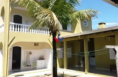 Sobrado com 7 dormitórios à venda, 328 m  por r  790.000,00 - canoas - pontal do paraná pr