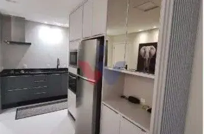 Apartamento Lateral Mar com Vista Definitiva, Reformado e Mobiliado  Pronto para Morar