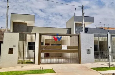 Casa com 3 dormitórios à venda, 105 m  por r  430.000,00 - jardim paulista - maringá pr