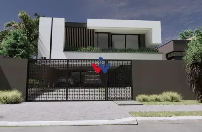 Sobrado com 4 dormitórios à venda,371.00 m , mercês, curitiba - pr