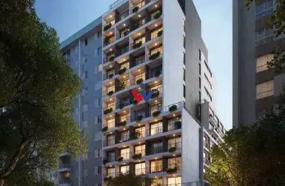 Studio com 1 dormitório à venda,23.07 m , cristo rei, curitiba - pr