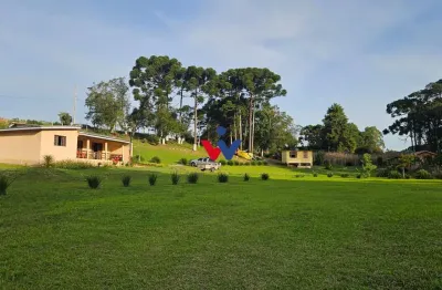 Chácara paradisíaca em araucária  20.000m  com casa, quiosque e córrego