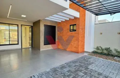 Casa com 3 Quartos, Suíte, Área Gourmet e Garagem para 2 Carros. 100m  de Conforto