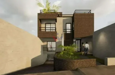 Terreno raro no campo cumprido c  projeto de sobrado 4 andares e elevador