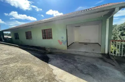 Viva com liberdade e conforto  terreno com 2 casas em campo magro por r  375 mil