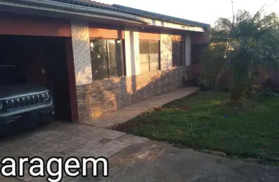 Casa à venda no bonsucesso em guarapuava | 3 quartos, suíte e churrasqueira