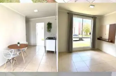 Casa à venda no condomínio moradas do sol em ponta grossa com 2 quartos