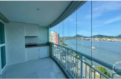Apartamento amplo com vista definitiva para o mar – Jardins da Grécia | Ponta da Praia – Santos