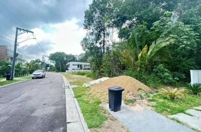 Lote à venda, no condominio residencial alphaville 2,  em manaus, ponta negra, 508m²