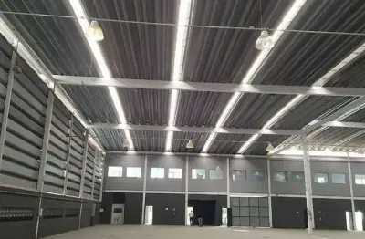 Galpão para alugar, 2200 m² por r$ 37.442/mês - distrito industrial - araçariguama/sp