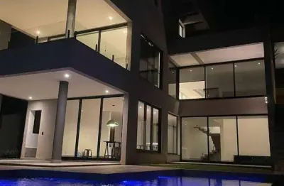 Casa com 4 dormitórios à venda, 466 m² por r$ 4.500.000 - gênesis 2 - santana de parnaíba/sp