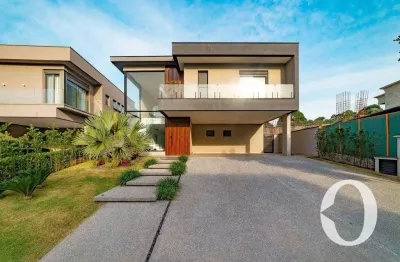 Casa com 5 dormitórios à venda, 405 m² por r$ 6.800.000,00 - tamboré 11 - santana de parnaíba/sp