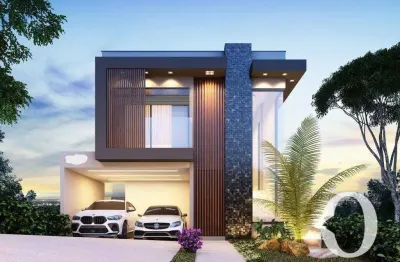 Casa com 3 dormitórios à venda, 272 m² por r$ 2.500.000,00 - condomínio new ville - santana de parnaíba/sp