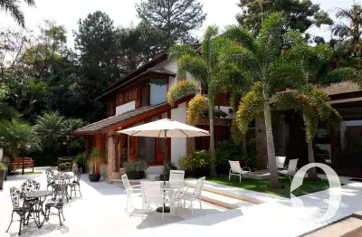 Casa com 4 dormitórios à venda, 705 m² por r$ 9.900.000,00 - alphaville 10 - santana de parnaíba/sp