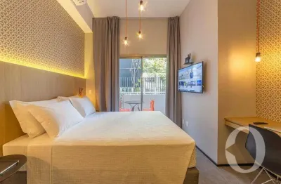 Studio com 1 dormitório à venda, 24 m² por r$ 490.000,00 - vila madalena - são paulo/sp