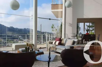 Alphaville 10 - casa em condomínio com 4 suítes e 7 vagas de garagem