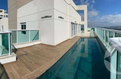 Cobertura com 4 dormitórios, 387 m² - venda por r$ 6.390.000,00 ou aluguel por r$ 70.550,00/mês - alphaville empresarial - barueri/sp