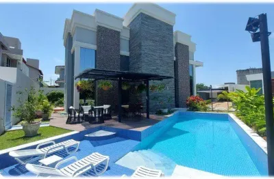 Casa em condomínio para venda em joão pessoa, altiplano cabo branco, 4 dormitórios, 4 suítes, 5 banheiros, 4 vagas