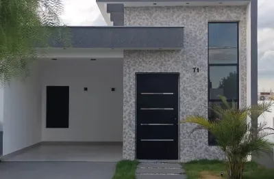 Casa em condomínio fechado com 3 quartos à venda no jardim residencial jardim