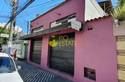 Casa com loja 4 quartos, 170m2, centro -- barra mansa/rj