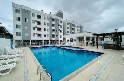 Apartamento 2 quartos com piscina - barra do aririú - plc
