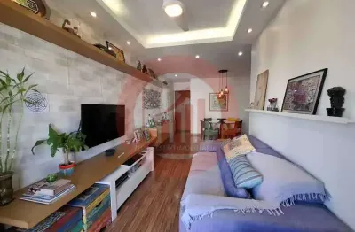 Apartamento dois quarto sendo um suíte, dependência completa no bairro da tijuca - rj