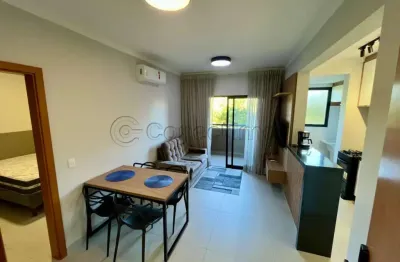 Apartamento mobiliado de 47m² com suíte disponível para locação - jardim recreio