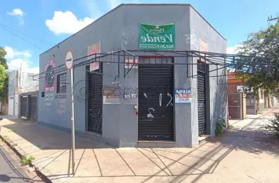 Salão comercial de 114m² para locação - vila tibério
