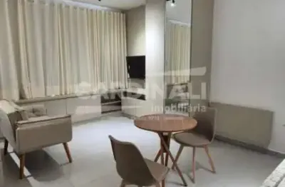 Flet mobiliado de 28m² disponível para locação - jardim nova aliança sul
