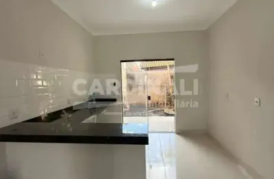 Casa padrão de 70m² com 02 quartos disponível para venda - jardim pedra branca