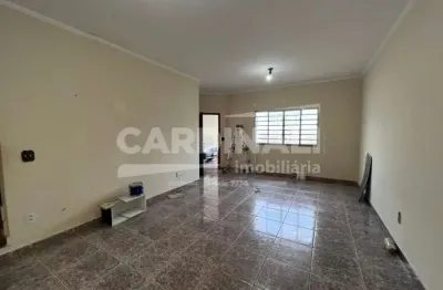 Casa padrão de 241m² com 04 quartos sendo 01 suíte disponível para locação - jardim palmares