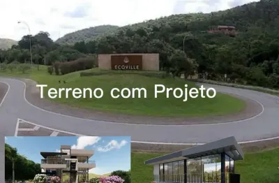 Terreno em condomínio para venda em araçariguama, ecoville