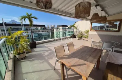Cobertura duplex condomínio le parc barra da tijuca