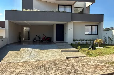 Sobrado alto padrão - á venda  - condomínio vale dos vinhedos - sendo 3 suítes mobiliadas (sendo 1 com closet)