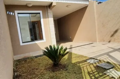 Casa nova à venda - 3 dormitórios sendo 1 suíte - enquadra no minha casa minha vida