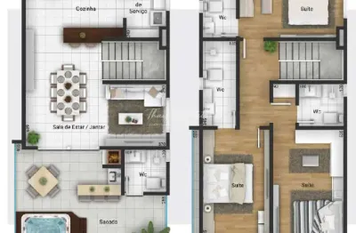 Apartamento com 3 quartos à venda na Rua Ermelino de Leão, 1263, Olarias, Ponta Grossa