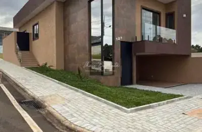 Casa em condomínio fechado com 3 quartos à venda na Rua Eduardo Burgardt, SN, Contorno, Ponta Grossa