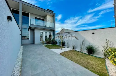 ️ sobrado com acabamento moderno e uma linda piscina no bairro nações!!!