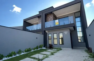 Casa com 3 quartos à venda na Rua Bolívia, Nações, Fazenda Rio Grande