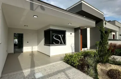 Casa alto padrão de 03 dormitórios sendo 01 suíte em forquilhinhas/ são josé, sc