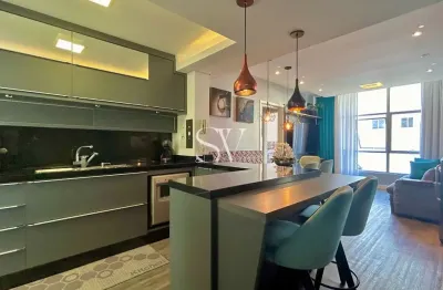 Apartamento alto padrão com 02 dormitórios sendo 02 suítes no centro/ florianópolis, sc