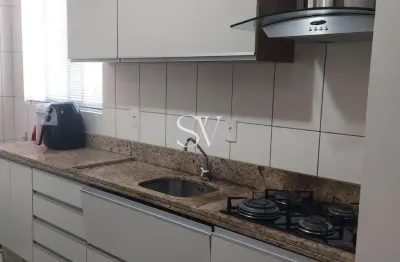 Apartamento a venda de 02 dormitórios com mobília planejada no bairro barreiros em são josé-sc