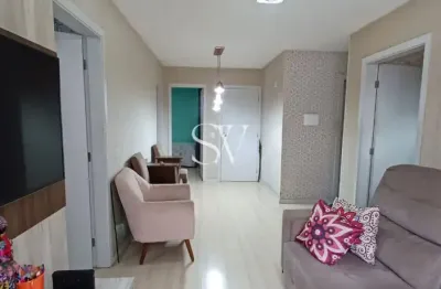 Apartamento a venda de 03 dormitórios com mobília planejada na cozinha e dormitório de casal no bairro serrarias em são josé-sc