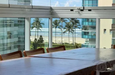 Apartamento pé na areia de alto padrão a venda em riviera