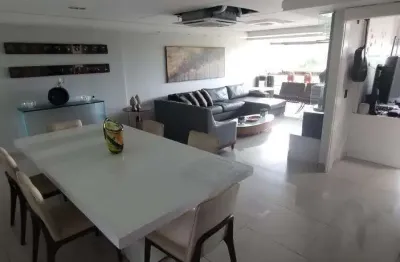 Poço da panela 4 suítes lavabo 196m² todo pronto porcelanato vda integrada lazer 3 vgs