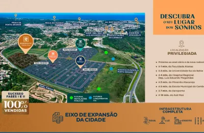 Lotes a partir de 250m2 com entrada a partir de  r$17.500,00 parcelado em ate 3x