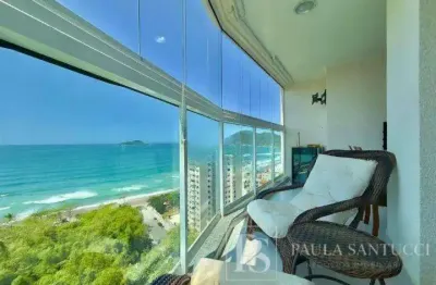 Oportunidade - apartamento 113m2 - 3 dormitórios - praia do tombo - guarujá