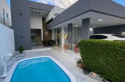 Oportunidade - casa de alto padrão em condomínio fechado – antares, maceió